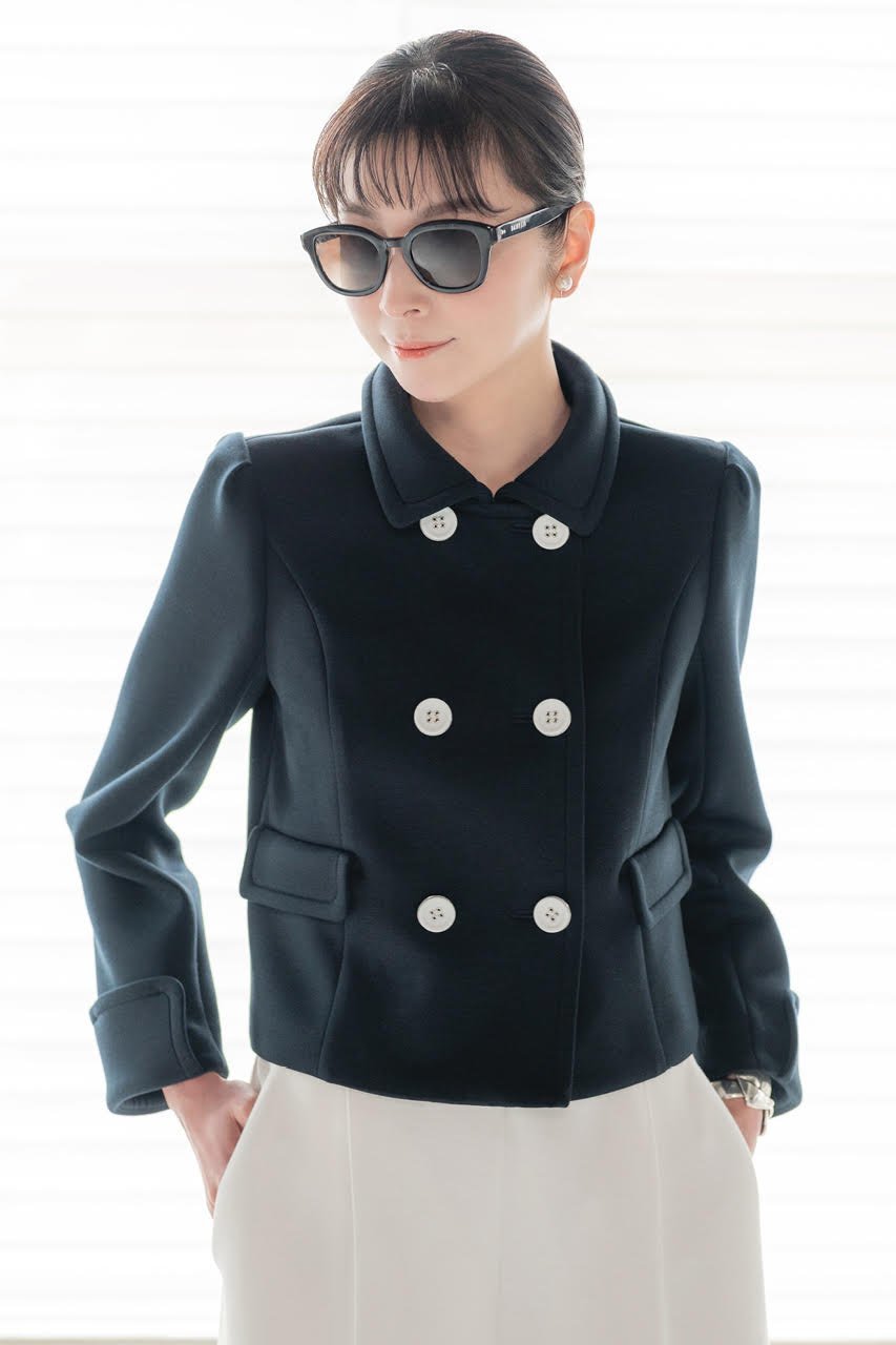 【デイジーリン/DAISY LIN】のミルフィーユ スウェット ジャージージャケット 人気、トレンドファッション・服の通販 founy(ファニー) 　ファッション　Fashion　レディースファッション　Fashion for Women　アウター　Coat / Outerwear Collection　レディースジャケット・軽アウター　Jackets　ウォッシャブル　Machine Washable　エレガント 上品　Elegant　ジャケット　Jacket, Outerwear　スウェット / スエット　Sweatshirt, Sweatwear　ストレッチ　Stretch, Stretchy Fabric　セーター　Sweater, Knitwear　ダブル　Double, Double-Breasted　ハイネック　High Neck, Mock Neck　バランス　Balance, Style Balance　フォーマル　Formal, Dressy　ボックス　Boxy, Box Shape　春　Spring　other-7|ID: prp329100004391839 ipo3291000000036797064