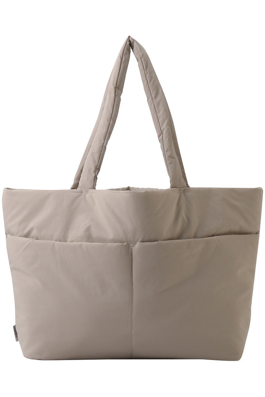 【ジュリエ/Julier】のパフィー撥水トートバッグ インテリア・キッズ・メンズ・レディースファッション・服の通販 founy(ファニー) 　ファッション　Fashion　レディースファッション　Fashion for Women　バッグ　Bags　シンプル　Simple, Minimal　ポケット　Pocket, Pocket Detail　再入荷　Restock / Back in Stock　旅行　Travel　軽量　Lightweight, Ultra Light　ビジネス 仕事 通勤　Business / Work / Commuting　ベージュ|ID: prp329100004391846 ipo3291000000032779018