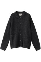 【ヨーク/YOKE】の【UNISEX】MESH KNITTED シャツ カーディガン ブラック|ID:prp329100004393580