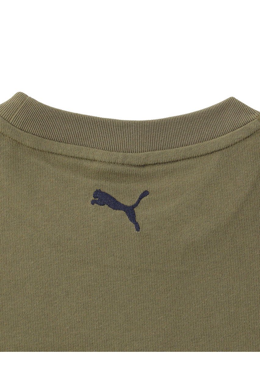 【プーマ/PUMA】の【UNISEX】【PUMA x Scye】SS Tシャツ 人気、トレンドファッション・服の通販 founy(ファニー) 　ファッション　Fashion　レディースファッション　Fashion for Women　トップス・カットソー　Cut & Sew Tops　シャツ・ブラウス・オフィスカジュアル　Elegant Blouses & Button-Ups　ロングTシャツ・Tシャツ　Longline T-Shirts & Tees　カットソー・ベーシックTシャツ　Cut-and-Sewn Tops / Stretch Tees & Basics　ユニセックス　Unisex, Genderless　シャドー　Shadow, Subtle Pattern　ショート　Short, Short Length　シンプル　Simple, Minimal　ジャケット　Jacket, Outerwear　スリーブ　Sleeve, Long Sleeve / Short Sleeve　デニム　Denim, Jeans Material　フロント　Front, Front Design　プリント　Print, Printed Pattern　ベーシック　Basic, Essential　other-6|ID: prp329100004393581 ipo3291000000032857372