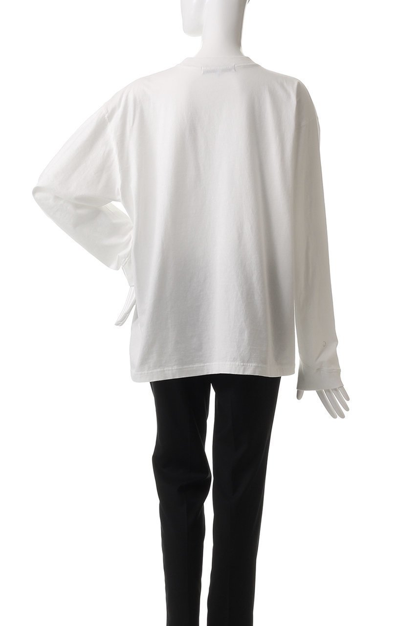 【キャサリンハムネット/KATHARINE HAMNETT LONDON】の【UNISEX】ロングスリーブスローガンTシャツ 人気、トレンドファッション・服の通販 founy(ファニー) 　ファッション　Fashion　レディースファッション　Fashion for Women　トップス・カットソー　Cut & Sew Tops　シャツ・ブラウス・オフィスカジュアル　Elegant Blouses & Button-Ups　ロングTシャツ・Tシャツ　Longline T-Shirts & Tees　カットソー・ベーシックTシャツ　Cut-and-Sewn Tops / Stretch Tees & Basics　ユニセックス　Unisex, Genderless　オーガニック　Organic Cotton　スリーブ　Sleeve, Long Sleeve / Short Sleeve　トレンド　Trend, Trending Now　プリント　Print, Printed Pattern　ボックス　Boxy, Box Shape　ロング　Long, Long-Length　長袖　Long Sleeve, Full Sleeve　other-4|ID: prp329100004393588 ipo3291000000032860041
