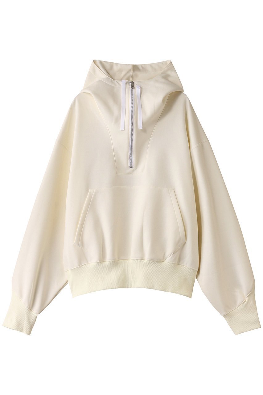 【キャサリンハムネット/KATHARINE HAMNETT LONDON】の【UNISEX】ハイネックジップフーディ インテリア・キッズ・メンズ・レディースファッション・服の通販 founy(ファニー) ファッション Fashion レディースファッション Fashion for Women トップス・カットソー Cut & Sew Tops シャツ・ブラウス・オフィスカジュアル Elegant Blouses & Button-Ups レディースパーカー・カジュアルフーディー Casual Hoodies & Sweatshirts ロングTシャツ・Tシャツ Longline T-Shirts & Tees スウェット・クルーネックトップス Sweatshirts & Crewnecks / Relaxed Fit Sweat Tops カットソー・ベーシックTシャツ Cut-and-Sewn Tops / Stretch Tees & Basics ユニセックス Unisex, Genderless オフホワイト|ID: prp329100004393589 ipo3291000000035810307