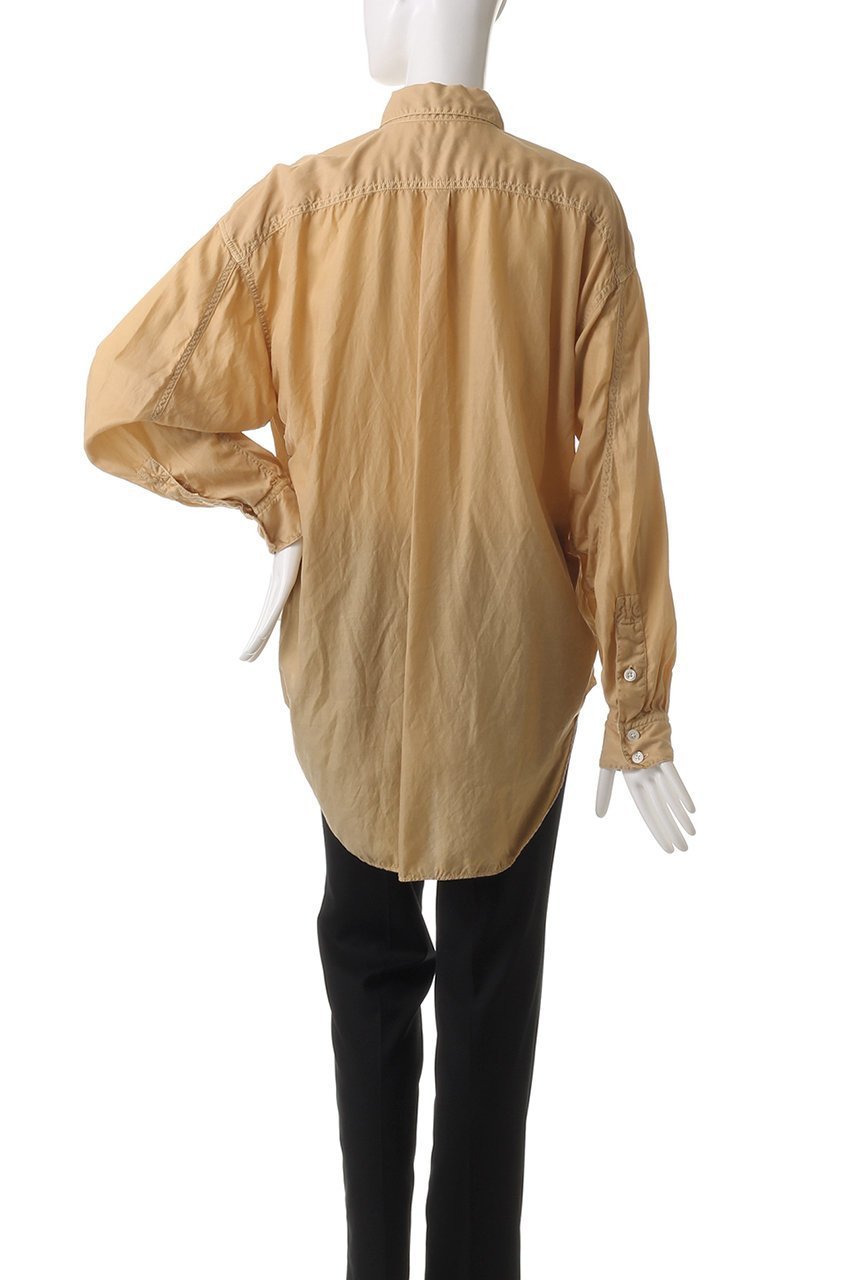 【キャサリンハムネット/KATHARINE HAMNETT LONDON】の【UNISEX】パラシュートロングテイルシャツ 人気、トレンドファッション・服の通販 founy(ファニー) 　ファッション　Fashion　レディースファッション　Fashion for Women　トップス・カットソー　Cut & Sew Tops　シャツ・ブラウス・オフィスカジュアル　Elegant Blouses & Button-Ups　ユニセックス　Unisex, Genderless　コレクション　Collection, Seasonal Line　シルク　Silk, 100% Silk　スリーブ　Sleeve, Long Sleeve / Short Sleeve　ロング　Long, Long-Length　ヴィンテージ　Vintage Style　定番　Standard, Basic Item　other-4|ID: prp329100004393591 ipo3291000000032862405