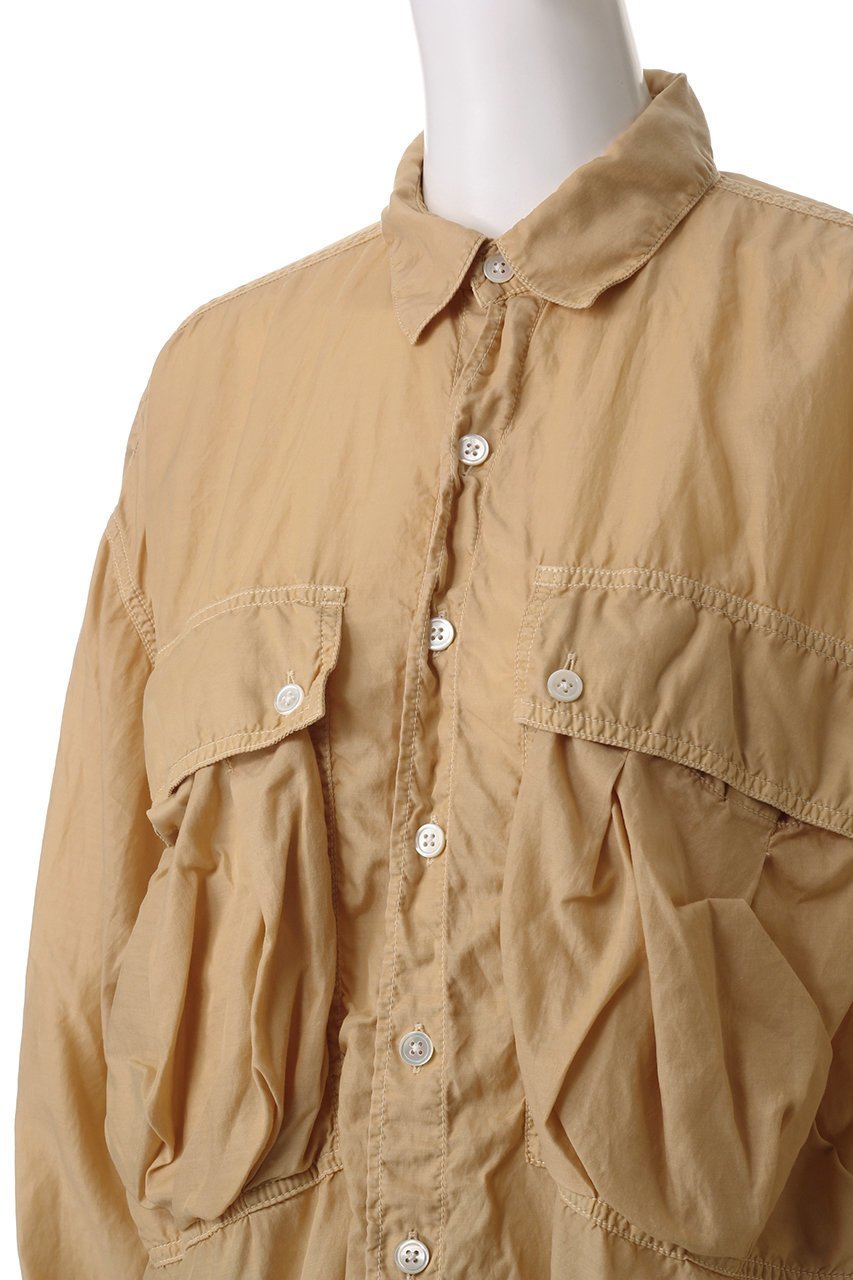 【キャサリンハムネット/KATHARINE HAMNETT LONDON】の【UNISEX】パラシュートロングテイルシャツ 人気、トレンドファッション・服の通販 founy(ファニー) 　ファッション　Fashion　レディースファッション　Fashion for Women　トップス・カットソー　Cut & Sew Tops　シャツ・ブラウス・オフィスカジュアル　Elegant Blouses & Button-Ups　ユニセックス　Unisex, Genderless　コレクション　Collection, Seasonal Line　シルク　Silk, 100% Silk　スリーブ　Sleeve, Long Sleeve / Short Sleeve　ロング　Long, Long-Length　ヴィンテージ　Vintage Style　定番　Standard, Basic Item　other-5|ID: prp329100004393591 ipo3291000000032862410