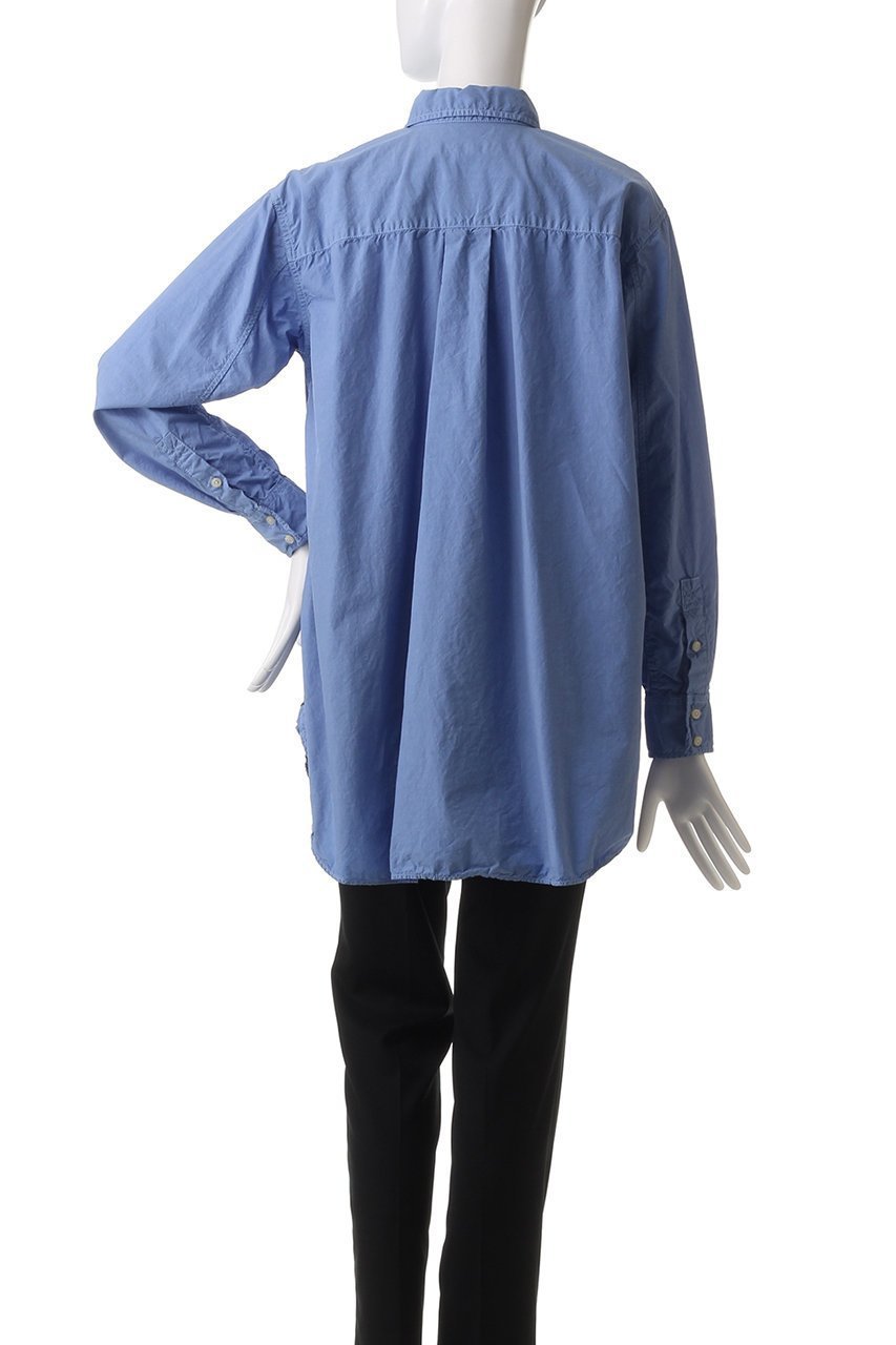 【キャサリンハムネット/KATHARINE HAMNETT LONDON】の【UNISEX】ビッグポケットプレーンシャツ 人気、トレンドファッション・服の通販 founy(ファニー) 　ファッション　Fashion　レディースファッション　Fashion for Women　トップス・カットソー　Cut & Sew Tops　シャツ・ブラウス・オフィスカジュアル　Elegant Blouses & Button-Ups　ユニセックス　Unisex, Genderless　シルク　Silk, 100% Silk　シンプル　Simple, Minimal　スリーブ　Sleeve, Long Sleeve / Short Sleeve　タイプライター　Typewriter Fabric, Crisp Cotton　ビンテージ　Vintage, Retro Style　プレーン　Plain, Simple　ポケット　Pocket, Pocket Detail　レギュラー　Regular, Standard Fit　ロング　Long, Long-Length　other-4|ID: prp329100004393592 ipo3291000000032862465