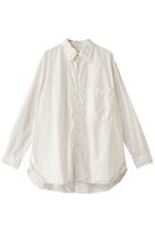 【キャサリンハムネット/KATHARINE HAMNETT LONDON】の【UNISEX】ビッグポケットプレーンシャツ ホワイト|ID: prp329100004393592 ipo3291000000035822815