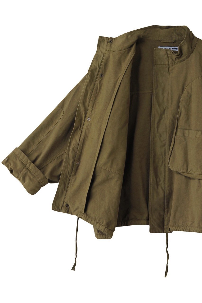 【キャサリンハムネット/KATHARINE HAMNETT LONDON】の【UNISEX】ショートレンジライオネルジャケット 人気、トレンドファッション・服の通販 founy(ファニー) 　ファッション　Fashion　レディースファッション　Fashion for Women　アウター　Coat / Outerwear Collection　レディースジャケット・軽アウター　Jackets　ユニセックス　Unisex, Genderless　サテン　Satin, Glossy Fabric　ショート　Short, Short Length　ジャケット　Jacket, Outerwear　ネップ　Nepp, Slub Yarn　ヴィンテージ　Vintage Style　other-6|ID: prp329100004393593 ipo3291000000035654166