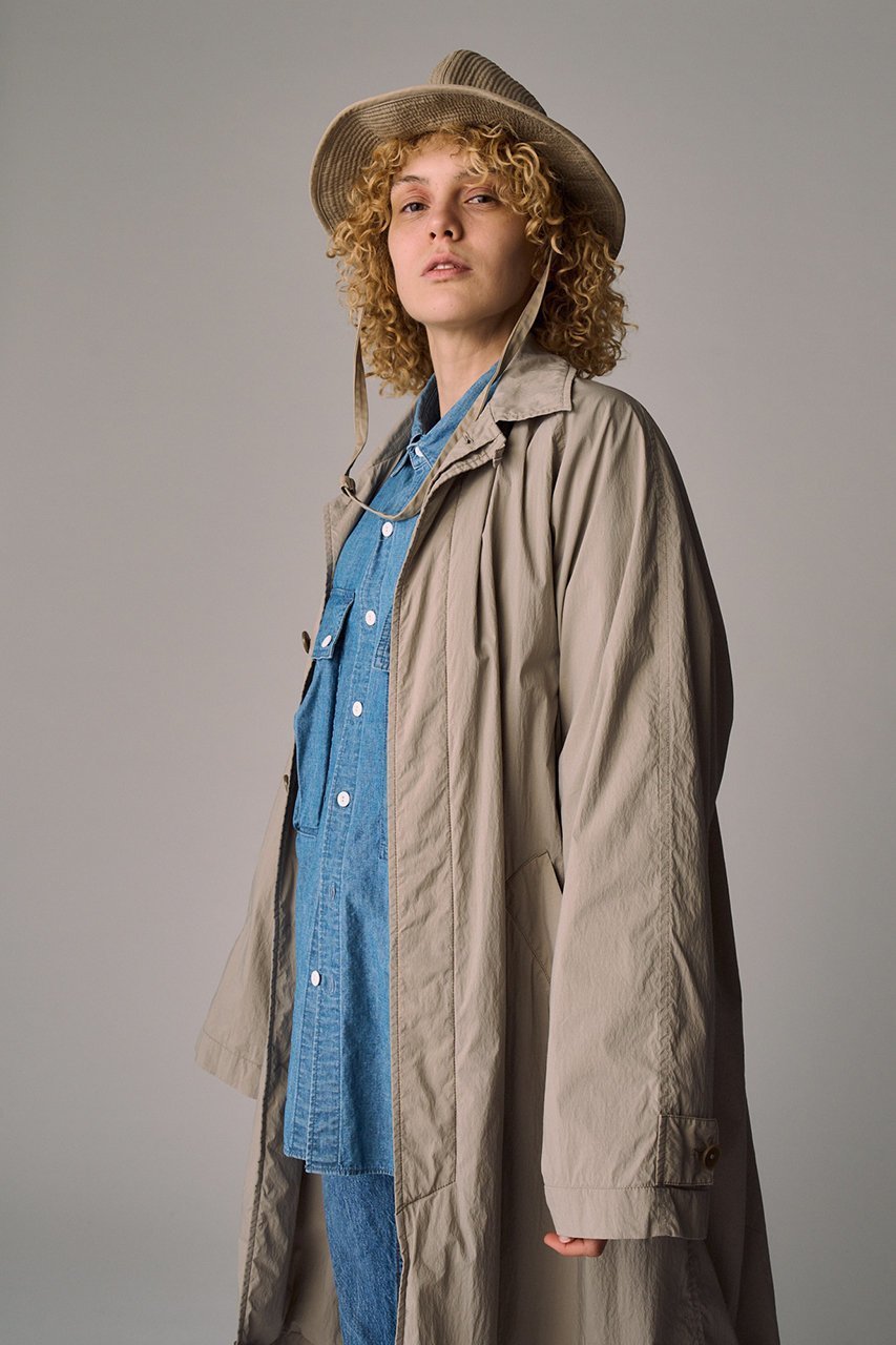 【キャサリンハムネット/KATHARINE HAMNETT LONDON】の【UNISEX】ラグランスリーブ エアコート 人気、トレンドファッション・服の通販 founy(ファニー) 　ファッション　Fashion　レディースファッション　Fashion for Women　アウター　Coat / Outerwear Collection　コート・ロングコート・ピーコート　Long Coats, Peacoats & More　ユニセックス　Unisex, Genderless　スリーブ　Sleeve, Long Sleeve / Short Sleeve　タイプライター　Typewriter Fabric, Crisp Cotton　バランス　Balance, Style Balance　パターン　Pattern, Design Print　ビッグ　Big, Oversized　ロング　Long, Long-Length　other-8|ID: prp329100004393595 ipo3291000000032930775