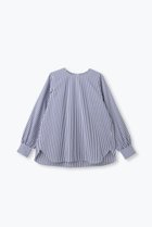 【レリル/lelill】のピマソロ THE BASIC BLOUSE 人気、トレンドファッション・服の通販 founy(ファニー) ファッション Fashion レディースファッション Fashion for Women トップス・カットソー Cut & Sew Tops シャツ・ブラウス・オフィスカジュアル Elegant Blouses & Button-Ups おすすめ Recommended / Our Picks ストレッチ Stretch, Stretchy Fabric スリーブ Sleeve, Long Sleeve / Short Sleeve ブロード Broadcloth, Fine Cotton ロング Long, Long-Length エレガント 上品 Elegant 人気 Popular, Best Seller 定番 Standard, Basic Item thumbnail ストライプ|ID: prp329100004393604 ipo3291000000036071650