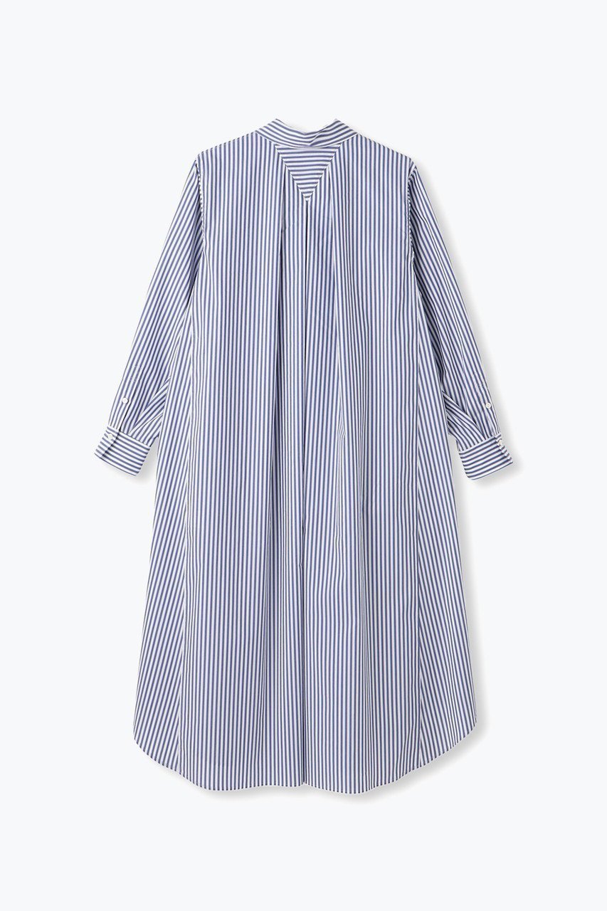 【レリル/lelill】のピマソロ フレアシャツOP 人気、トレンドファッション・服の通販 founy(ファニー) 　ファッション　Fashion　レディースファッション　Fashion for Women　ワンピース　Dresses　チュニック　Tunic Tops & Dresses　チュニック　Tunic, Long Top　フレア　Flare, Flared　ブロード　Broadcloth, Fine Cotton　ベーシック　Basic, Essential　ロング　Long, Long-Length　エレガント 上品　Elegant　定番　Standard, Basic Item　other-2|ID: prp329100004393605 ipo3291000000032881314