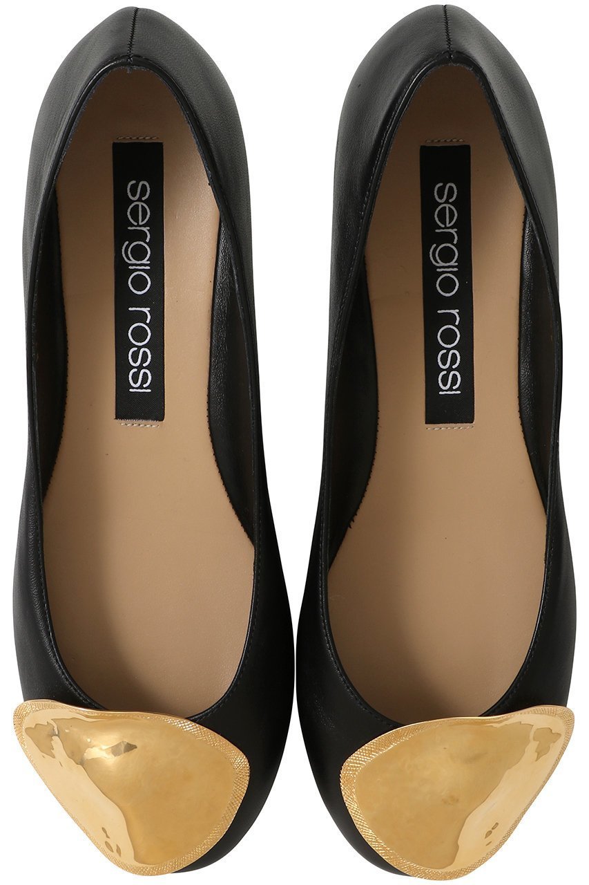 【セルジオ ロッシ/SERGIO ROSSI】のsrDIANI バレリーナ インテリア・キッズ・メンズ・レディースファッション・服の通販 founy(ファニー) 　ファッション　Fashion　レディースファッション　Fashion for Women　シューズ　Shoes, Footwear　バランス　Balance, Style Balance　フォルム　Silhouette, Form　フラット　Flat, Flat Shoes　モダン　Modern, Contemporary　モチーフ　Motif, Design Theme　ブラック|ID: prp329100004393607 ipo3291000000035612285
