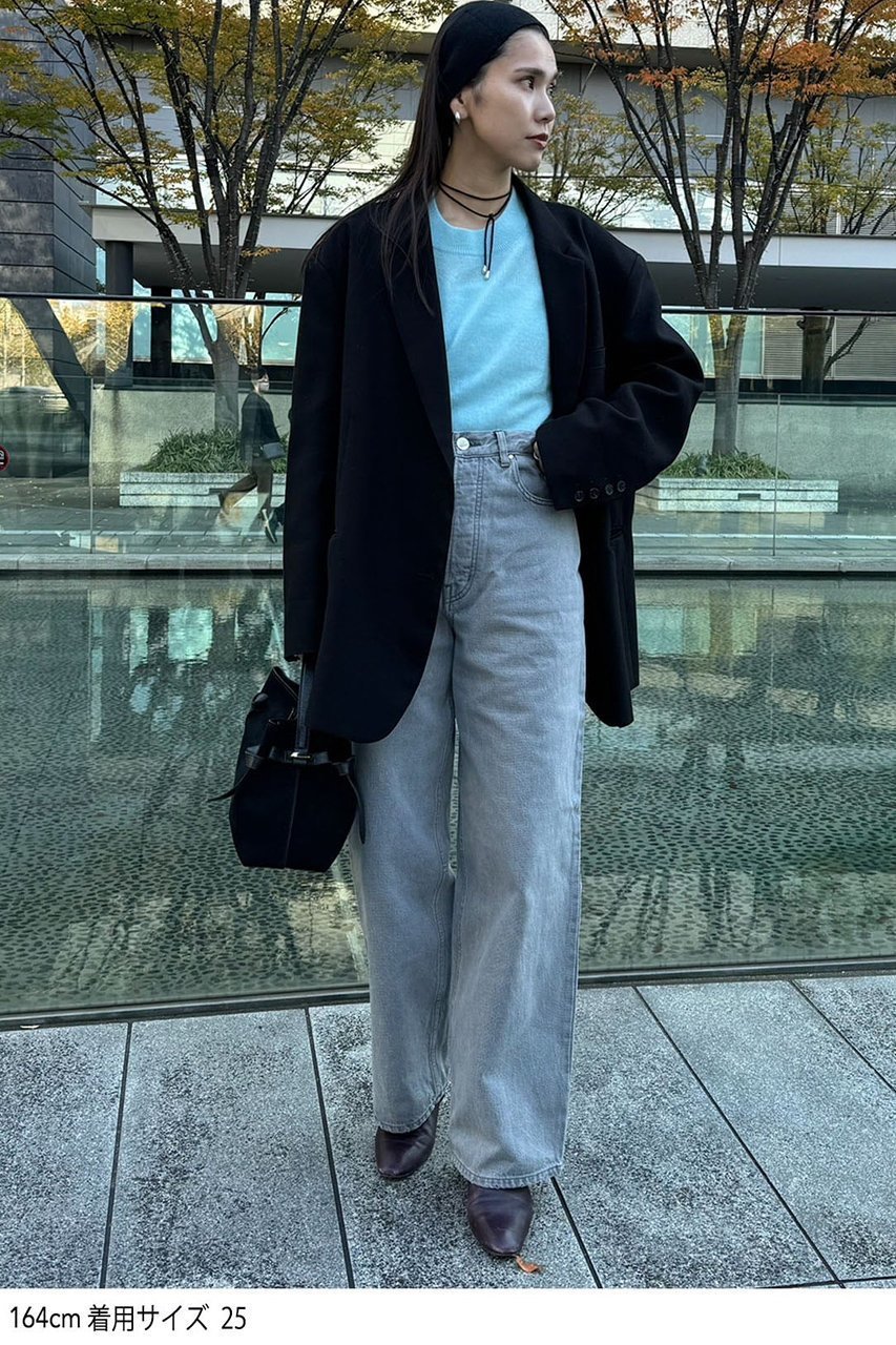【スタニングルアー/STUNNING LURE】のrワイドレッグデニム 人気、トレンドファッション・服の通販 founy(ファニー) 　ファッション　Fashion　レディースファッション　Fashion for Women　パンツ　Pants & Trousers　デニムパンツ・ジーンズ・美脚デニム　Denim Jeans & Pants　デニム　Denim, Jeans Material　ルーズ　Loose, Oversized　other-7|ID: prp329100004393608 ipo3291000000032899826