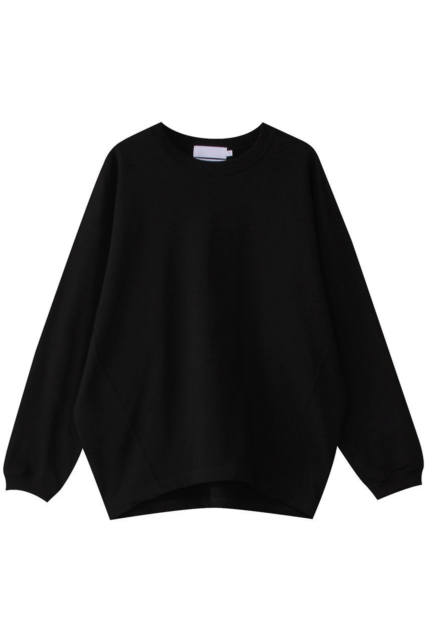 【グラフペーパー/Graphpaper】のHigh Gauge Soft Terry Panel Line Crew Neck/スウェット インテリア・キッズ・メンズ・レディースファッション・服の通販 founy(ファニー) 　ファッション　Fashion　レディースファッション　Fashion for Women　トップス・カットソー　Cut & Sew Tops　シャツ・ブラウス・オフィスカジュアル　Elegant Blouses & Button-Ups　レディースパーカー・カジュアルフーディー　Casual Hoodies & Sweatshirts　ロングTシャツ・Tシャツ　Longline T-Shirts & Tees　スウェット・クルーネックトップス　Sweatshirts & Crewnecks / Relaxed Fit Sweat Tops　カットソー・ベーシックTシャツ　Cut-and-Sewn Tops / Stretch Tees & Basics　スウェット / スエット　Sweatshirt, Sweatwear　エレガント 上品　Elegant　ブラック|ID: prp329100004393612 ipo3291000000032873003