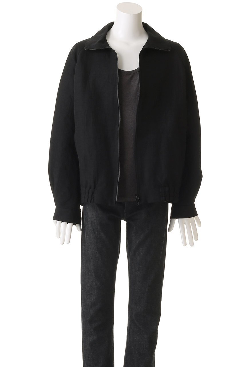 【シュタイン/ssstein】の【UNISEX】LI/NY POPLIN ZIP UP JACKET 人気、トレンドファッション・服の通販 founy(ファニー) ファッション Fashion レディースファッション Fashion for Women アウター Coat / Outerwear Collection レディースジャケット・軽アウター Jackets ブルゾンジャケット・スポーティアウター Blouson Jackets ユニセックス Unisex, Genderless カフス Cuff Design シンプル Simple, Minimal ジャケット Jacket, Outerwear スポーティ Sporty, Casual Athletic ブルゾン Blouson, Bomber Jacket リネン Linen, Linen Fabric other-8|ID: prp329100004393616 ipo3291000000035720520