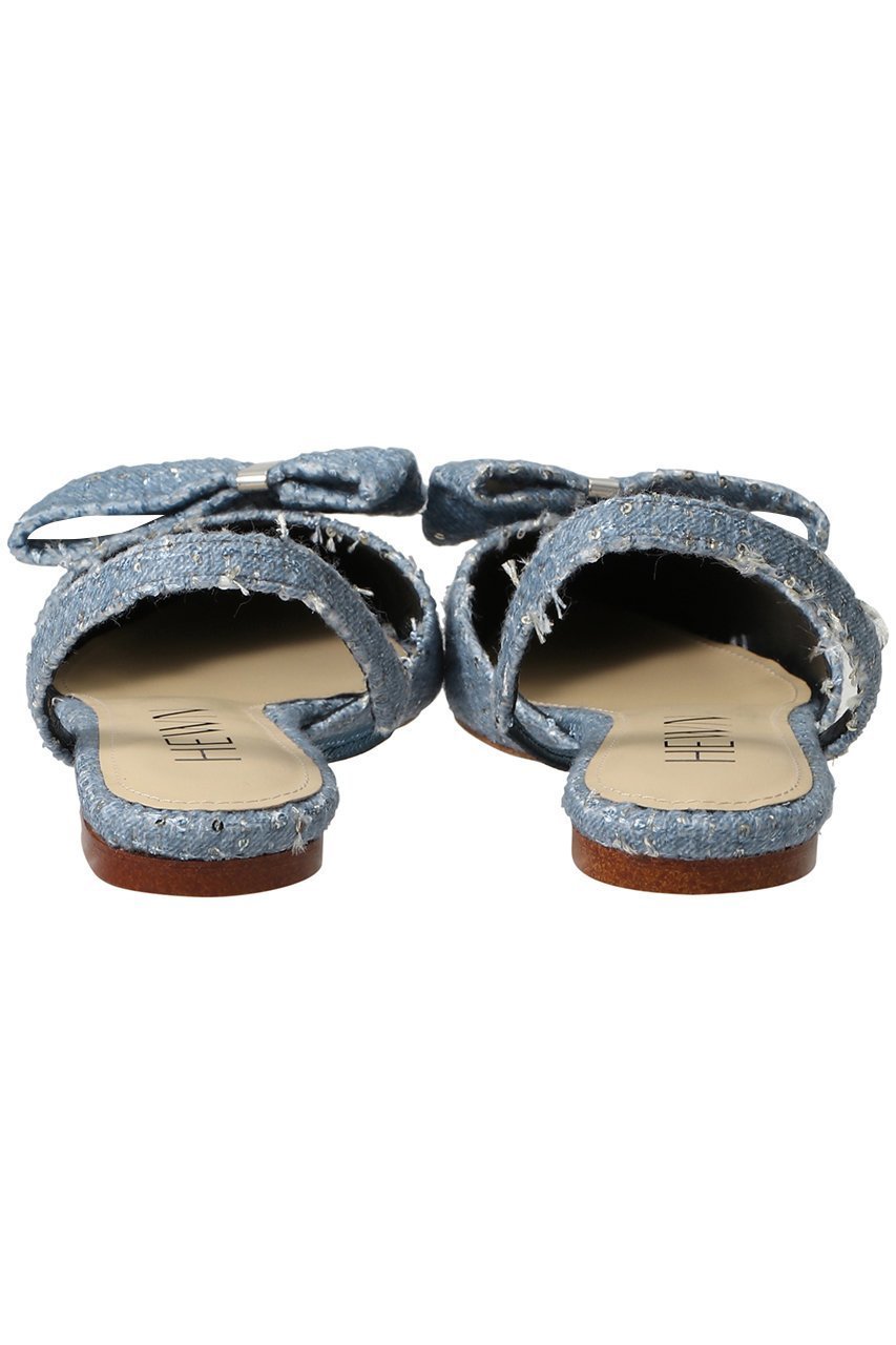 【ヒューン/HEWN】のリボンスリングバックシューズ 人気、トレンドファッション・服の通販 founy(ファニー) 　ファッション　Fashion　レディースファッション　Fashion for Women　バッグ　Bags　シューズ　Shoes, Footwear　シルバー　Silver, Metallic Silver　スパンコール　Sequins, Sequin Embellishment　ツイード　Twill, Twill Weave　ファブリック　Fabric, Textile　フラット　Flat, Flat Shoes　リボン　Ribbon, Bow　other-4|ID: prp329100004393617 ipo3291000000034953384