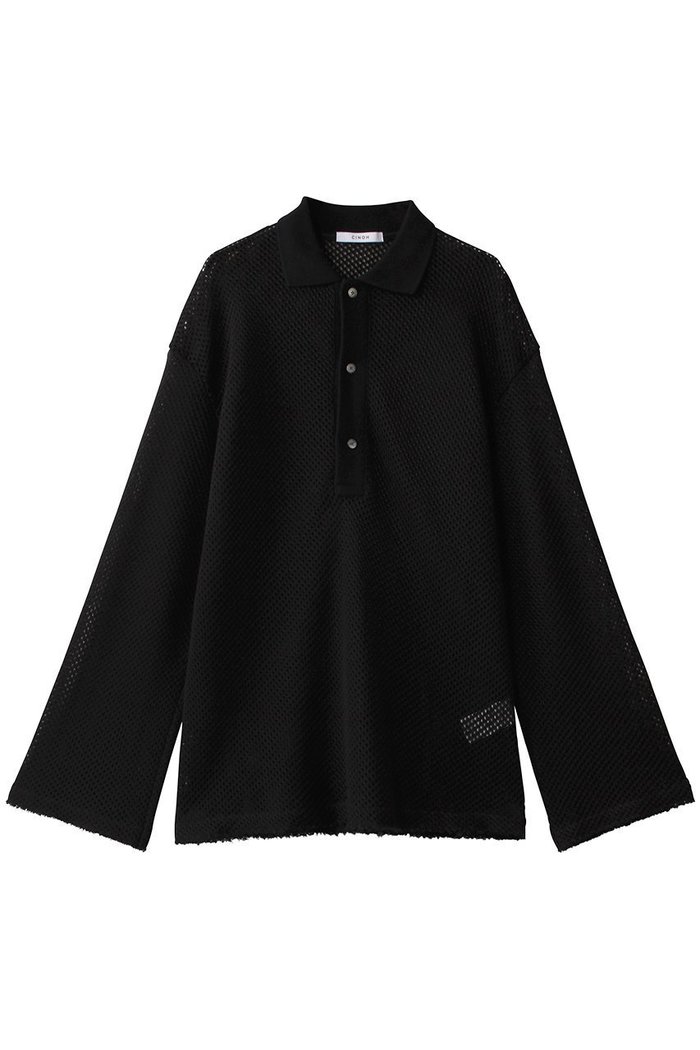 【チノ/CINOH】のラッセルポロシャツ インテリア・キッズ・メンズ・レディースファッション・服の通販 founy(ファニー) https://founy.com/ ファッション Fashion レディースファッション WOMEN トップス・カットソー Tops/Tshirt ニット Knit Tops シャツ/ブラウス Shirts/Blouses ポロシャツ Polo Shirts プルオーバー Pullover クッション Cushion スポーツ Sports ダブル Double ポロシャツ Polo Shirt メッシュ Mesh ラッセル Russell リネン Linen |ID: prp329100004393626 ipo3291000000030719545