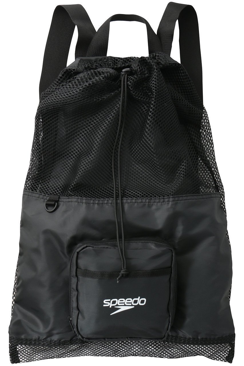 【スピード/Speedo】の【UNISEX】ポケッタブルメッシュバッグ インテリア・キッズ・メンズ・レディースファッション・服の通販 founy(ファニー) 　ファッション　Fashion　レディースファッション　Fashion for Women　バッグ　Bags　スポーツウェア　Functional & Stylish Sportswear　スポーツバッグ・ジム用ポーチ・バックパック　Gym Bag / Sports Backpack / Pouch for Training　2026年　2026　ユニセックス　Unisex, Genderless　コンパクト　Compact, Small Size　スポーツ　Sports, Activewear　メッシュ　Mesh, Net Fabric　夏　Summer　旅行　Travel　春　Spring　S/S・春夏　SS, Spring/Summer, Warm Season　ブラック|ID: prp329100004393629 ipo3291000000035444792