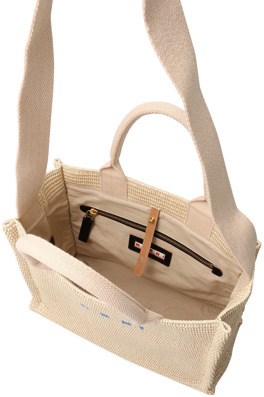 【マルニ/MARNI】のラフィアエフェクト2wayスモールトートバッグ 人気、トレンドファッション・服の通販 founy(ファニー) 　ファッション　Fashion　レディースファッション　WOMEN　バッグ　Bag　フロント　Front　ラフィア　Raffia　夏　Summer　春　Spring　S/S・春夏　Ss・Spring/Summer　other-5|ID: prp329100004393634 ipo3291000000032049682
