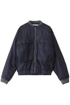 【キャサリンハムネット/KATHARINE HAMNETT LONDON】の【UNISEX】キュプラコットンボンバージャケット 人気、トレンドファッション・服の通販 founy(ファニー) ファッション Fashion レディースファッション Fashion for Women アウター Coat / Outerwear Collection レディースジャケット・軽アウター Jackets ブルゾンジャケット・スポーティアウター Blouson Jackets ユニセックス Unisex, Genderless キュプラ Cupro, Eco Fabric ジャケット Jacket, Outerwear ツイル Twist, Twisted Detail ビッグ Big, Oversized ビンテージ Vintage, Retro Style ブルゾン Blouson, Bomber Jacket ポケット Pocket, Pocket Detail 定番 Standard, Basic Item 軽量 Lightweight, Ultra Light thumbnail ネイビー|ID: prp329100004393636 ipo3291000000035490593