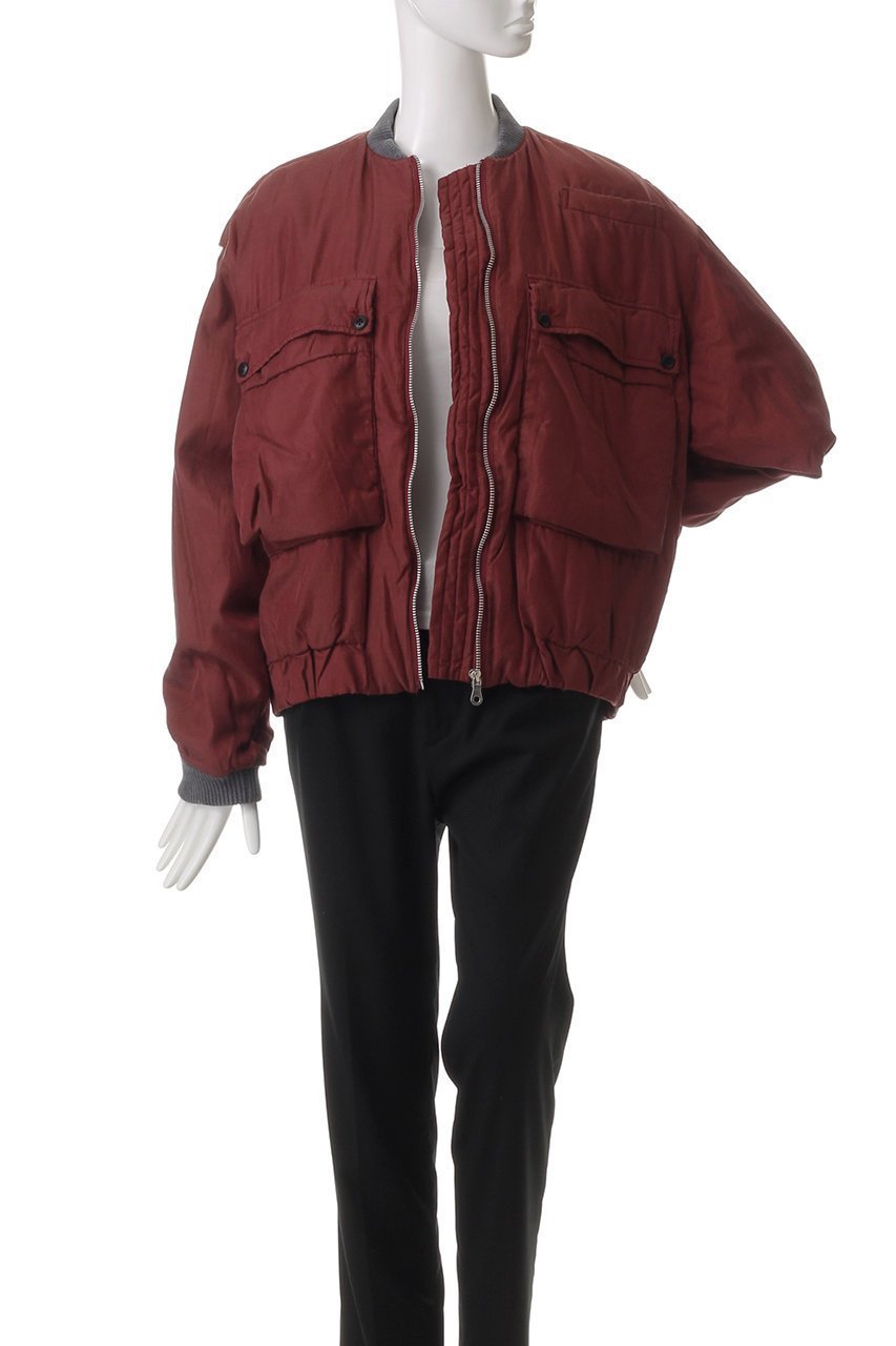 【キャサリンハムネット/KATHARINE HAMNETT LONDON】の【UNISEX】キュプラコットンボンバージャケット 人気、トレンドファッション・服の通販 founy(ファニー) 　ファッション　Fashion　レディースファッション　Fashion for Women　アウター　Coat / Outerwear Collection　レディースジャケット・軽アウター　Jackets　ブルゾンジャケット・スポーティアウター　Blouson Jackets　ユニセックス　Unisex, Genderless　キュプラ　Cupro, Eco Fabric　ジャケット　Jacket, Outerwear　ツイル　Twist, Twisted Detail　ビッグ　Big, Oversized　ビンテージ　Vintage, Retro Style　ブルゾン　Blouson, Bomber Jacket　ポケット　Pocket, Pocket Detail　定番　Standard, Basic Item　軽量　Lightweight, Ultra Light　other-7|ID: prp329100004393636 ipo3291000000035490601