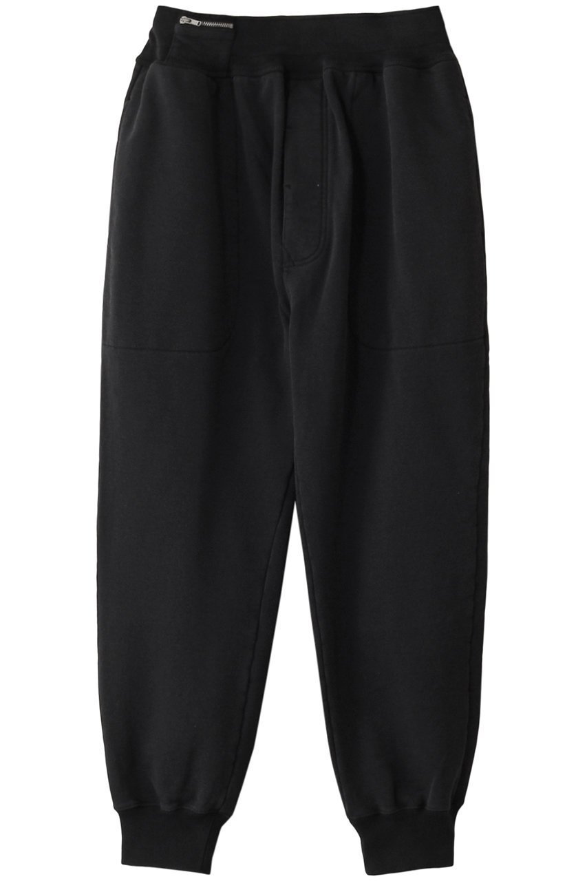 【キャサリンハムネット/KATHARINE HAMNETT LONDON】の【UNISEX】フレンチテリー ジムパンツ インテリア・キッズ・メンズ・レディースファッション・服の通販 founy(ファニー) 　ファッション　Fashion　レディースファッション　Fashion for Women　パンツ　Pants & Trousers　ユニセックス　Unisex, Genderless　スクエア　Square, Square Shape　フレンチ　French, French Style　ポケット　Pocket, Pocket Detail　定番　Standard, Basic Item　ブラック|ID: prp329100004393639 ipo3291000000036100013