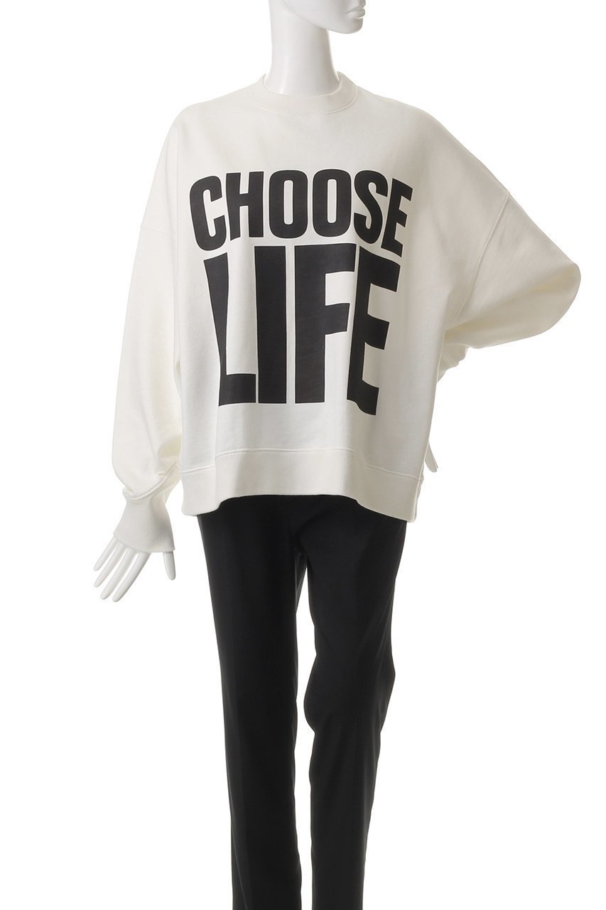 【キャサリンハムネット/KATHARINE HAMNETT LONDON】の【UNISEX】スローガンプルオーバー 人気、トレンドファッション・服の通販 founy(ファニー) 　ファッション　Fashion　レディースファッション　Fashion for Women　トップス・カットソー　Cut & Sew Tops　シャツ・ブラウス・オフィスカジュアル　Elegant Blouses & Button-Ups　ロングTシャツ・Tシャツ　Longline T-Shirts & Tees　カジュアルプルオーバー・ニットトップス　Pullovers & Knit Tops / Casual Pullovers　カットソー・ベーシックTシャツ　Cut-and-Sewn Tops / Stretch Tees & Basics　ユニセックス　Unisex, Genderless　スリーブ　Sleeve, Long Sleeve / Short Sleeve　ビンテージ　Vintage, Retro Style　ロング　Long, Long-Length　other-2|ID: prp329100004393640 ipo3291000000032873049