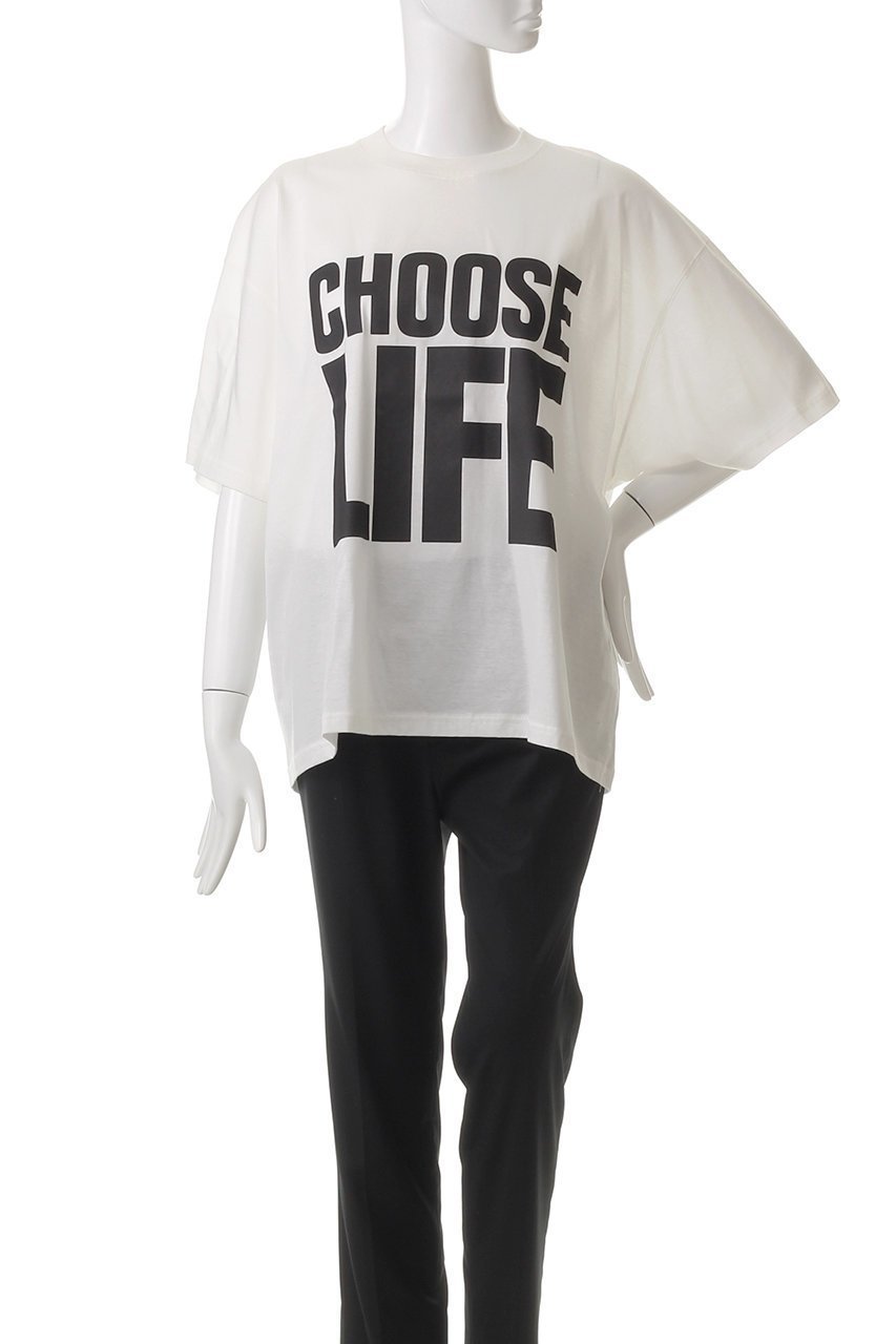 【キャサリンハムネット/KATHARINE HAMNETT LONDON】の【UNISEX】スローガンビッグTシャツ 人気、トレンドファッション・服の通販 founy(ファニー) 　ファッション　Fashion　レディースファッション　Ladies' Fashion Online　トップス・カットソー　Tops/Tshirt　シャツ/ブラウス　Shirts/Blouses　ロング / Tシャツ　T-Shirts　カットソー　Cut and Sewn　ユニセックス　Unisex　ショート　Short　スリーブ　Sleeve　ビッグ　Big　再入荷　Restock/Back In Stock/Re Arrival　定番　Standard　other-2|ID: prp329100004393641 ipo3291000000032661877