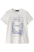 【マックスマーラ/Max Mara】の【Weekend Max Mara】TEIERA ジャージーコットンプリントTシャツ ホワイト|ID:prp329100004393642