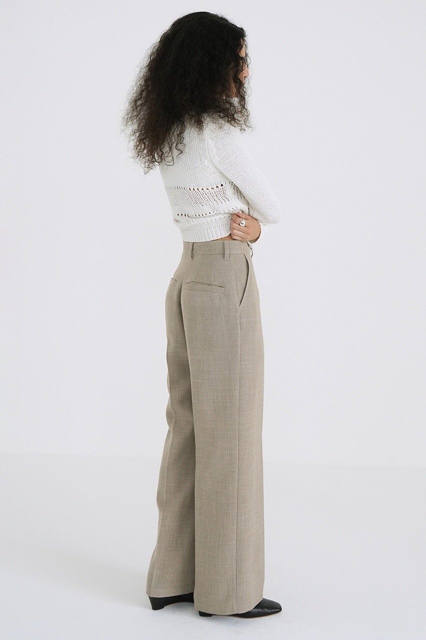 【クラネ/CLANE】のCENTER CLEASE STRAIGHT PANTS/パンツ 人気、トレンドファッション・服の通販 founy(ファニー) 　ファッション　Fashion　レディースファッション　Fashion for Women　パンツ　Pants & Trousers　おすすめ　Recommended / Our Picks　ストレート　Straight, Straight Cut　セットアップ　Set-Up, Coordinated Outfit　センター　Center, Center Line　ファブリック　Fabric, Textile　リネン　Linen, Linen Fabric　other-7|ID: prp329100004393646 ipo3291000000032918513