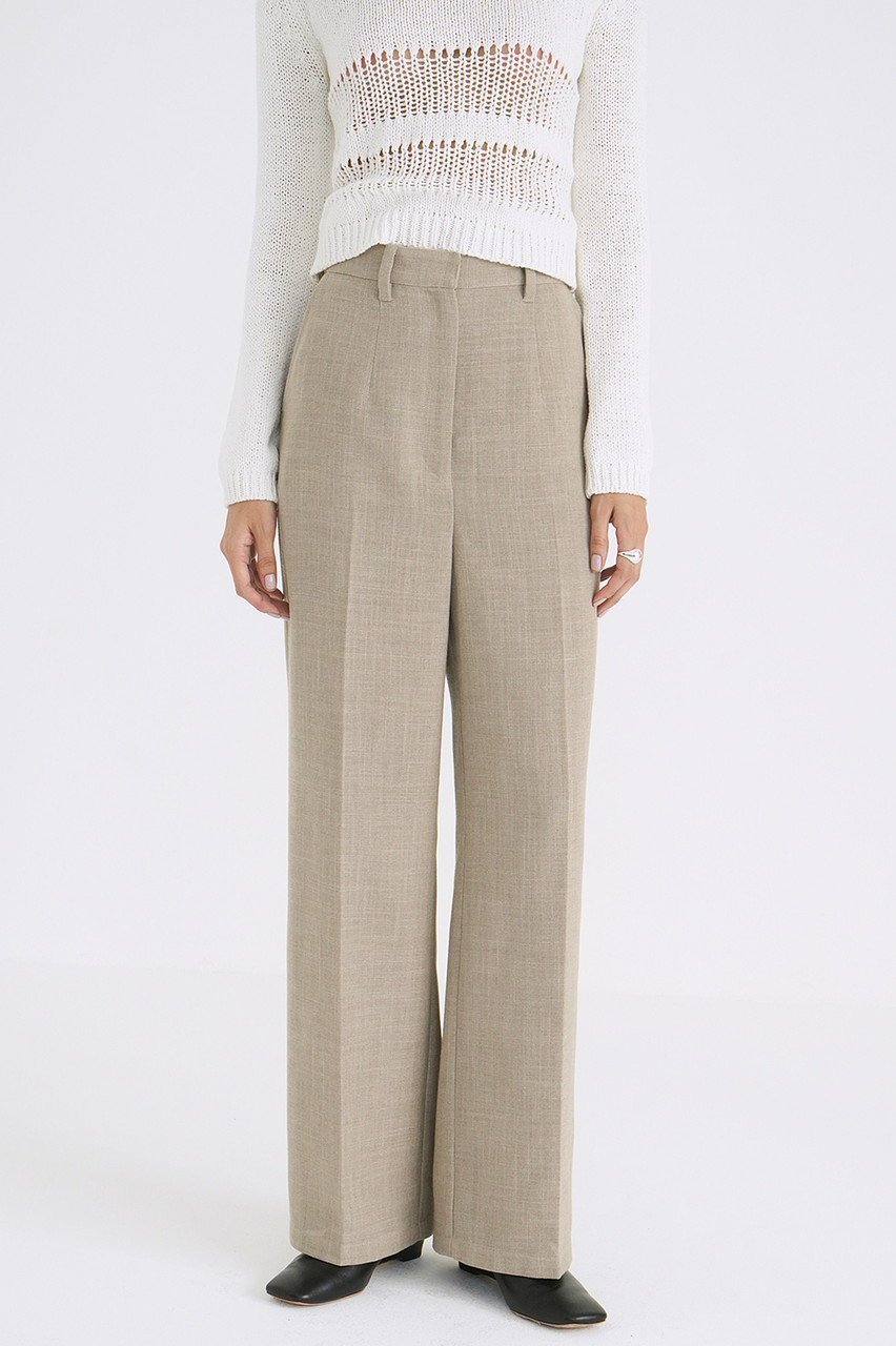 【クラネ/CLANE】のCENTER CLEASE STRAIGHT PANTS/パンツ 人気、トレンドファッション・服の通販 founy(ファニー) 　ファッション　Fashion　レディースファッション　Fashion for Women　パンツ　Pants & Trousers　おすすめ　Recommended / Our Picks　ストレート　Straight, Straight Cut　セットアップ　Set-Up, Coordinated Outfit　センター　Center, Center Line　ファブリック　Fabric, Textile　リネン　Linen, Linen Fabric　other-8|ID: prp329100004393646 ipo3291000000032918527