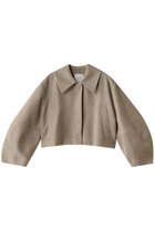 【クラネ/CLANE】のCOCOON SLEEVE SHORT JACKET/ジャケット BEIGE|ID: prp329100004393647 ipo3291000000032962718
