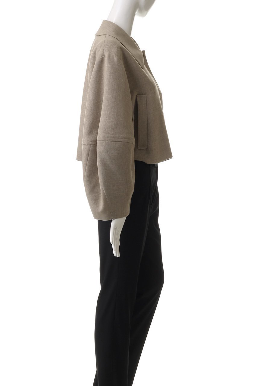 【クラネ/CLANE】のCOCOON SLEEVE SHORT JACKET/ジャケット 人気、トレンドファッション・服の通販 founy(ファニー) 　ファッション　Fashion　レディースファッション　Fashion for Women　アウター　Coat / Outerwear Collection　レディースジャケット・軽アウター　Jackets　おすすめ　Recommended / Our Picks　ショート　Short, Short Length　ジャケット　Jacket, Outerwear　デニム　Denim, Jeans Material　トレンド　Trend, Trending Now　バランス　Balance, Style Balance　ファブリック　Fabric, Textile　リネン　Linen, Linen Fabric　other-3|ID: prp329100004393647 ipo3291000000032962729