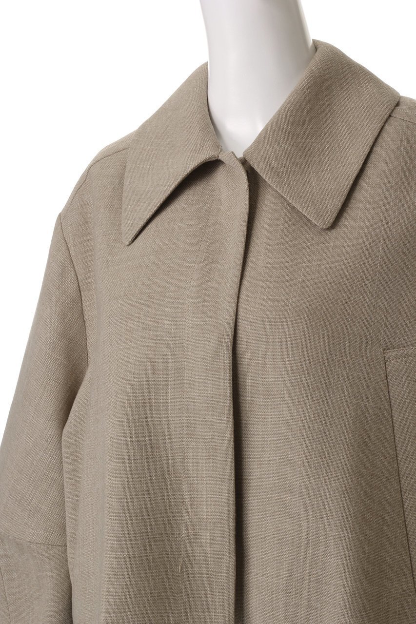 【クラネ/CLANE】のCOCOON SLEEVE SHORT JACKET/ジャケット 人気、トレンドファッション・服の通販 founy(ファニー) 　ファッション　Fashion　レディースファッション　Fashion for Women　アウター　Coat / Outerwear Collection　レディースジャケット・軽アウター　Jackets　おすすめ　Recommended / Our Picks　ショート　Short, Short Length　ジャケット　Jacket, Outerwear　デニム　Denim, Jeans Material　トレンド　Trend, Trending Now　バランス　Balance, Style Balance　ファブリック　Fabric, Textile　リネン　Linen, Linen Fabric　other-5|ID: prp329100004393647 ipo3291000000032962737
