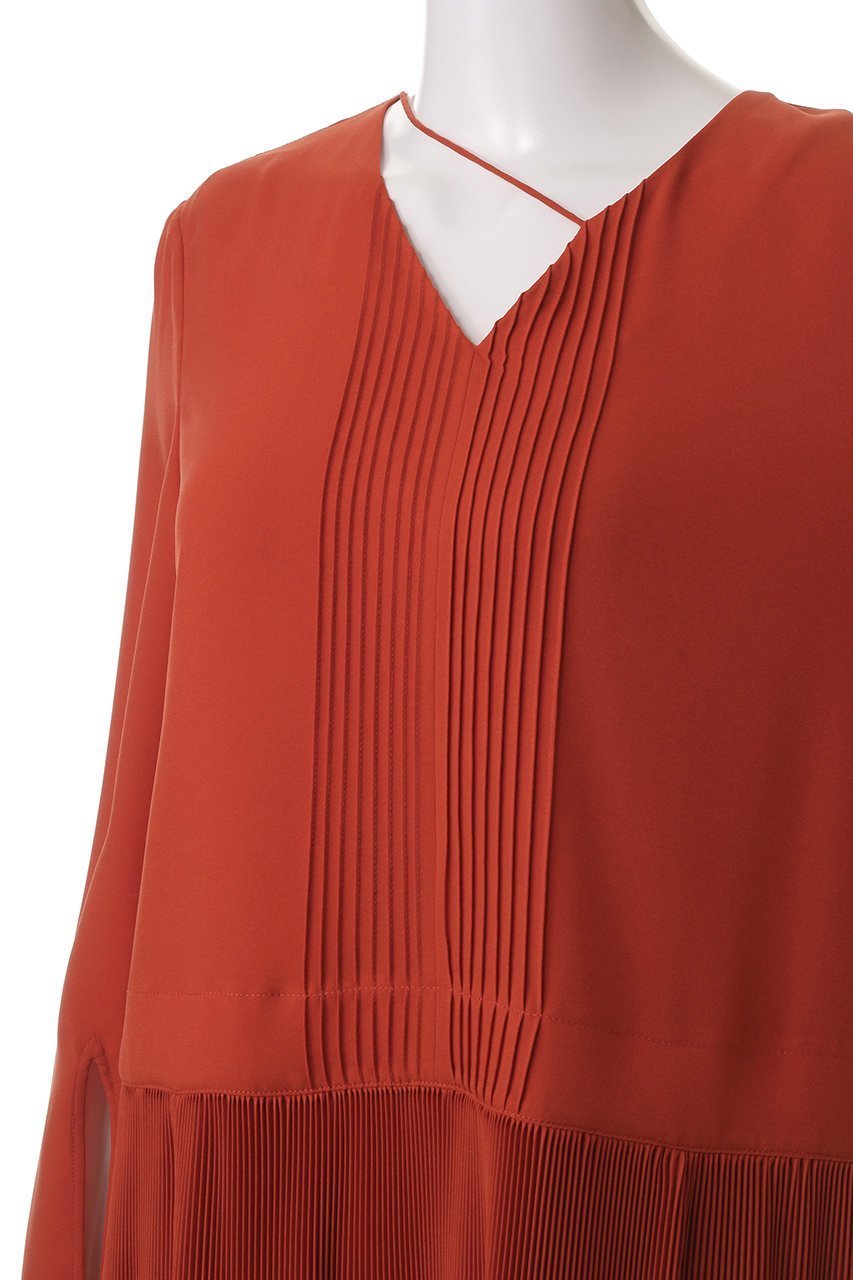 【クラネ/CLANE】のSLANT PINTUCK LOOSE ONEPIECE/ワンピース 人気、トレンドファッション・服の通販 founy(ファニー) 　ファッション　Fashion　レディースファッション　Fashion for Women　ワンピース　Dresses　チュニック　Tunic Tops & Dresses　おすすめ　Recommended / Our Picks　チュニック　Tunic, Long Top　デコルテ　Décolleté, Neckline　プリーツ　Pleats, Pleated　ロング　Long, Long-Length　other-5|ID: prp329100004393648 ipo3291000000032878016