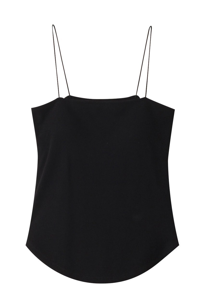 【クラネ/CLANE】のTHIN CODE CAMISOLE/キャミソール インテリア・キッズ・メンズ・レディースファッション・服の通販 founy(ファニー) 　ファッション　Fashion　レディースファッション　WOMEN　トップス・カットソー　Tops/Tshirt　キャミソール / ノースリーブ　No Sleeves　シャツ/ブラウス　Shirts/Blouses　ロング / Tシャツ　T-Shirts　カットソー　Cut and Sewn　2025年　2025　2025春夏・S/S　Ss,Spring/Summer,2025　おすすめ　Recommend　インナー　Inner　キャミソール　Camisole　コンパクト　Compact　ストレート　Straight　タンク　Tank　フロント　Front　ラップ　Wrap　エレガント 上品　Elegant　夏　Summer　春　Spring　S/S・春夏　Ss・Spring/Summer　BLACK|ID: prp329100004393649 ipo3291000000030719619