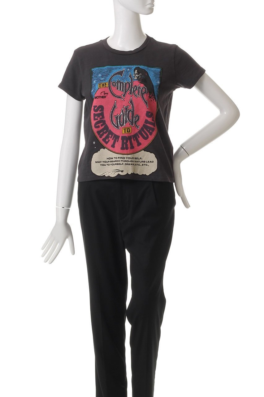 【マザー/MOTHER】の【SUPERIOR】BE A DEVILS ADVOCATE プリントTシャツ(SRI) 人気、トレンドファッション・服の通販 founy(ファニー) 　ファッション　Fashion　レディースファッション　Fashion for Women　トップス・カットソー　Cut & Sew Tops　シャツ・ブラウス・オフィスカジュアル　Elegant Blouses & Button-Ups　ロングTシャツ・Tシャツ　Longline T-Shirts & Tees　カットソー・ベーシックTシャツ　Cut-and-Sewn Tops / Stretch Tees & Basics　コンパクト　Compact, Small Size　ショート　Short, Short Length　スリーブ　Sleeve, Long Sleeve / Short Sleeve　プリント　Print, Printed Pattern　定番　Standard, Basic Item　other-2|ID: prp329100004393653 ipo3291000000032872927