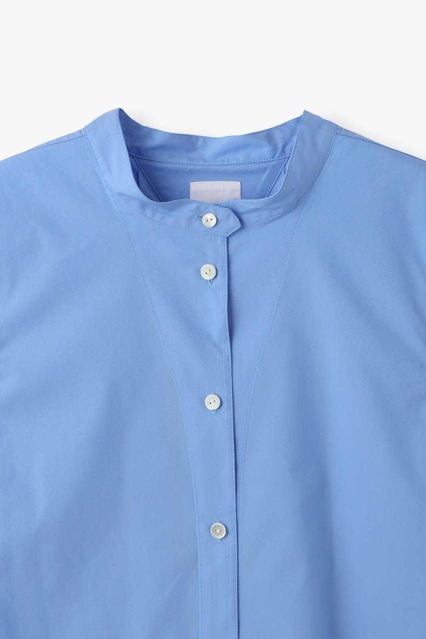 【レリル/lelill】のピマソロ フレアシャツ 人気、トレンドファッション・服の通販 founy(ファニー) 　ファッション　Fashion　レディースファッション　Fashion for Women　トップス・カットソー　Cut & Sew Tops　シャツ・ブラウス・オフィスカジュアル　Elegant Blouses & Button-Ups　シンプル　Simple, Minimal　ストレッチ　Stretch, Stretchy Fabric　スリーブ　Sleeve, Long Sleeve / Short Sleeve　フレア　Flare, Flared　フロント　Front, Front Design　ロング　Long, Long-Length　定番　Standard, Basic Item　other-2|ID: prp329100004393690 ipo3291000000032869205