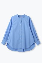 【レリル/lelill】のピマソロ フレアシャツ サックス|ID: prp329100004393690 ipo3291000000033853087