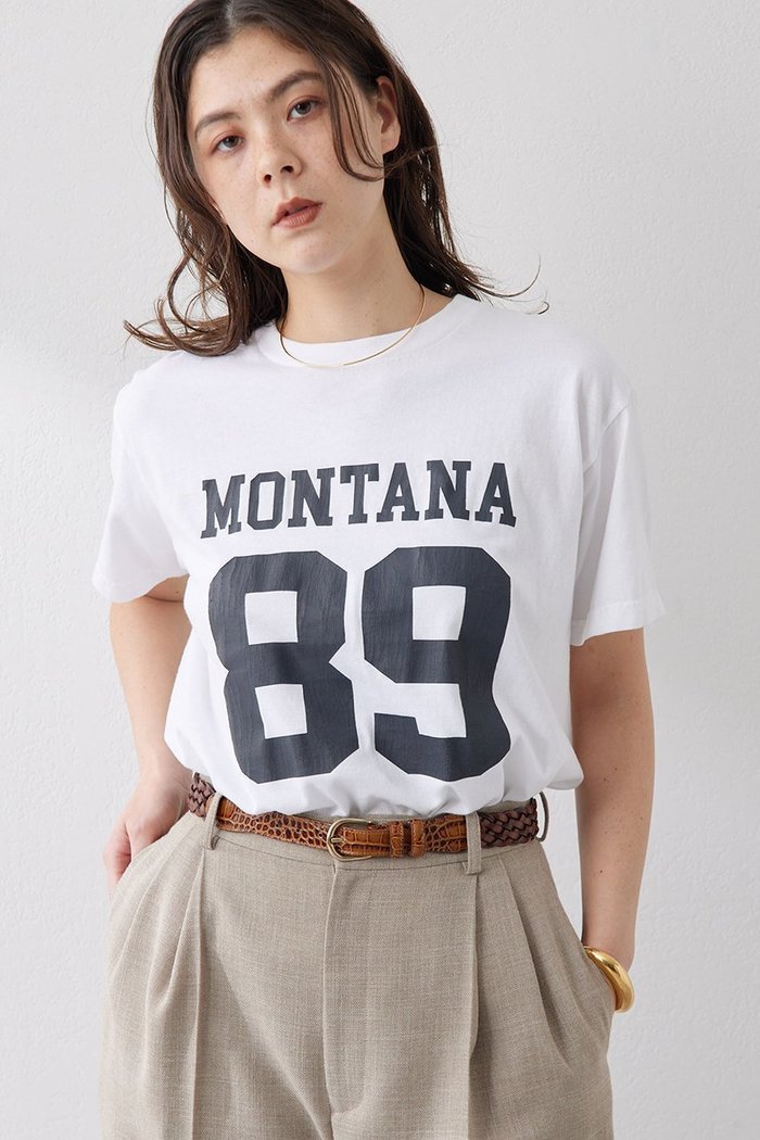 【ウィムガゼット/Whim Gazette】のナンバリングTシャツ インテリア・キッズ・メンズ・レディースファッション・服の通販 founy(ファニー) https://founy.com/ ファッション Fashion レディースファッション Fashion for Women トップス・カットソー Cut & Sew Tops シャツ・ブラウス・オフィスカジュアル Elegant Blouses & Button-Ups ロングTシャツ・Tシャツ Longline T-Shirts & Tees カットソー・ベーシックTシャツ Cut-and-Sewn Tops / Stretch Tees & Basics インナー Innerwear ヴィンテージ Vintage Style カットソー Cut and Sewn Top コンパクト Compact, Small Size ショート Short, Short Length ジャケット Jacket, Outerwear スリーブ Sleeve, Long Sleeve / Short Sleeve トレンド Trend, Trending Now ブライト Bright, Shiny プリント Print, Printed Pattern ベーシック Basic, Essential ボトム Bottoms, Lower Wear リアル Real, Realistic ロング Long, Long-Length |ID: prp329100004394925 ipo3291000000035475367