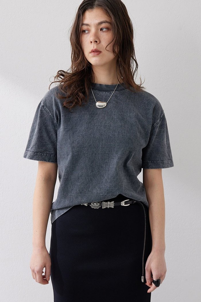 【ウィムガゼット/Whim Gazette】のSulfur dyeing Tシャツ インテリア・キッズ・メンズ・レディースファッション・服の通販 founy(ファニー) https://founy.com/ ファッション Fashion レディースファッション Fashion for Women トップス・カットソー Cut & Sew Tops シャツ・ブラウス・オフィスカジュアル Elegant Blouses & Button-Ups ロングTシャツ・Tシャツ Longline T-Shirts & Tees カットソー・ベーシックTシャツ Cut-and-Sewn Tops / Stretch Tees & Basics クール Cool, Chic コンパクト Compact, Small Size ショート Short, Short Length シンプル Simple, Minimal スリーブ Sleeve, Long Sleeve / Short Sleeve バランス Balance, Style Balance ボトム Bottoms, Lower Wear |ID: prp329100004394927 ipo3291000000032859628