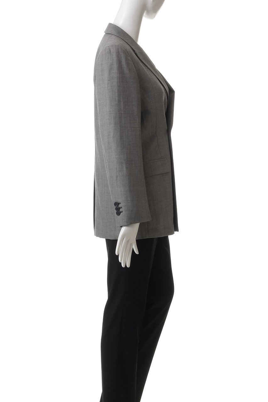 【エイトン/ATON】のWOOL LINEN SHARKSKIN ダブル ブレスト ジャケット 人気、トレンドファッション・服の通販 founy(ファニー) 　ファッション　Fashion　レディースファッション　Fashion for Women　アウター　Coat / Outerwear Collection　レディースジャケット・軽アウター　Jackets　ジャケット　Jacket, Outerwear　セットアップ　Set-Up, Coordinated Outfit　ダブル　Double, Double-Breasted　バランス　Balance, Style Balance　ビジネス 仕事 通勤　Business / Work / Commuting　フォーマル　Formal, Dressy　ボックス　Boxy, Box Shape　リネン　Linen, Linen Fabric　other-3|ID: prp329100004394931 ipo3291000000032963498
