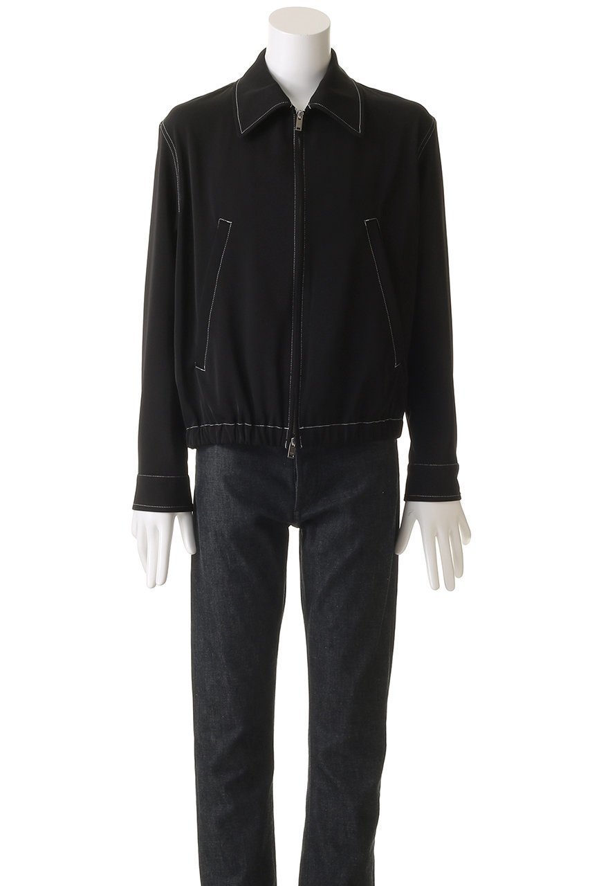 【ヨーク/YOKE / MEN】の【MEN】FRONT ZIP ブルゾン 人気、トレンドファッション・服の通販 founy(ファニー) 　ファッション　Fashion　メンズファッション　MEN　おすすめ　Recommend　シンプル　Simple　ジャケット　Jacket　ジャージ　Jersey　ストレッチ　Stretch　フロント　Front　ブルゾン　Blouson　other-2|ID: prp329100004394934 ipo3291000000031269809