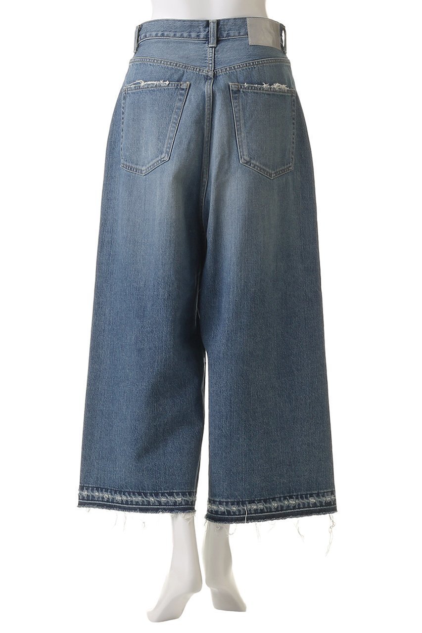 【ウーア/Uhr】のワイドルーズ デニム パンツ 人気、トレンドファッション・服の通販 founy(ファニー) 　ファッション　Fashion　レディースファッション　Fashion for Women　パンツ　Pants & Trousers　デニムパンツ・ジーンズ・美脚デニム　Denim Jeans & Pants　アンクル　Ankle-Length Design　ウォッシュ　Washed Finish　デニム　Denim, Jeans Material　トレンド　Trend, Trending Now　リラックス　Relax, Relaxed Fit　ワイド　Wide, Wide Fit　other-4|ID: prp329100004394936 ipo3291000000032913383