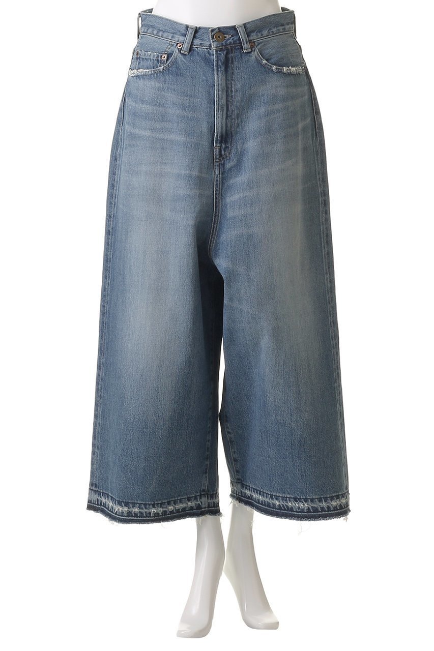 【ウーア/Uhr】のワイドルーズ デニム パンツ 人気、トレンドファッション・服の通販 founy(ファニー) 　ファッション　Fashion　レディースファッション　Fashion for Women　パンツ　Pants & Trousers　デニムパンツ・ジーンズ・美脚デニム　Denim Jeans & Pants　アンクル　Ankle-Length Design　ウォッシュ　Washed Finish　デニム　Denim, Jeans Material　トレンド　Trend, Trending Now　リラックス　Relax, Relaxed Fit　ワイド　Wide, Wide Fit　other-2|ID: prp329100004394936 ipo3291000000036907262