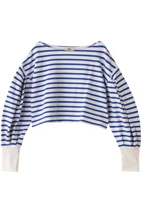 【ウーア/Uhr】のボーダーショート トップス 人気、トレンドファッション・服の通販 founy(ファニー) ファッション Fashion レディースファッション Fashion for Women トップス・カットソー Cut & Sew Tops シャツ・ブラウス・オフィスカジュアル Elegant Blouses & Button-Ups ロングTシャツ・Tシャツ Longline T-Shirts & Tees カットソー・ベーシックTシャツ Cut-and-Sewn Tops / Stretch Tees & Basics コンパクト Compact, Small Size ショート Short, Short Length スリーブ Sleeve, Long Sleeve / Short Sleeve トレンド Trend, Trending Now バランス Balance, Style Balance ボトム Bottoms, Lower Wear ボーダー Border, Stripe ロング Long, Long-Length 定番 Standard, Basic Item |ID:prp329100004394938