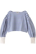 【ウーア/Uhr】のボーダーショート トップス 人気、トレンドファッション・服の通販 founy(ファニー) ファッション Fashion レディースファッション Fashion for Women トップス・カットソー Cut & Sew Tops シャツ・ブラウス・オフィスカジュアル Elegant Blouses & Button-Ups ロングTシャツ・Tシャツ Longline T-Shirts & Tees カットソー・ベーシックTシャツ Cut-and-Sewn Tops / Stretch Tees & Basics コンパクト Compact, Small Size ショート Short, Short Length スリーブ Sleeve, Long Sleeve / Short Sleeve トレンド Trend, Trending Now バランス Balance, Style Balance ボトム Bottoms, Lower Wear ボーダー Border, Stripe ロング Long, Long-Length 定番 Standard, Basic Item thumbnail ブルー|ID: prp329100004394938 ipo3291000000032796766