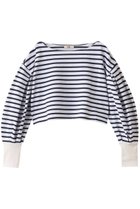 【ウーア/Uhr】のボーダーショート トップス 人気、トレンドファッション・服の通販 founy(ファニー) ファッション Fashion レディースファッション Fashion for Women トップス・カットソー Cut & Sew Tops シャツ・ブラウス・オフィスカジュアル Elegant Blouses & Button-Ups ロングTシャツ・Tシャツ Longline T-Shirts & Tees カットソー・ベーシックTシャツ Cut-and-Sewn Tops / Stretch Tees & Basics コンパクト Compact, Small Size ショート Short, Short Length スリーブ Sleeve, Long Sleeve / Short Sleeve トレンド Trend, Trending Now バランス Balance, Style Balance ボトム Bottoms, Lower Wear ボーダー Border, Stripe ロング Long, Long-Length 定番 Standard, Basic Item thumbnail ネイビー|ID: prp329100004394938 ipo3291000000032796769