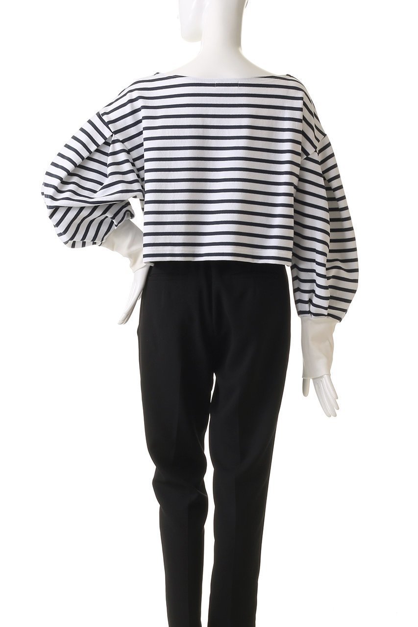 【ウーア/Uhr】のボーダーショート トップス 人気、トレンドファッション・服の通販 founy(ファニー) 　ファッション　Fashion　レディースファッション　Fashion for Women　トップス・カットソー　Cut & Sew Tops　シャツ・ブラウス・オフィスカジュアル　Elegant Blouses & Button-Ups　ロングTシャツ・Tシャツ　Longline T-Shirts & Tees　カットソー・ベーシックTシャツ　Cut-and-Sewn Tops / Stretch Tees & Basics　コンパクト　Compact, Small Size　ショート　Short, Short Length　スリーブ　Sleeve, Long Sleeve / Short Sleeve　トレンド　Trend, Trending Now　バランス　Balance, Style Balance　ボトム　Bottoms, Lower Wear　ボーダー　Border, Stripe　ロング　Long, Long-Length　定番　Standard, Basic Item　other-4|ID: prp329100004394938 ipo3291000000032796776