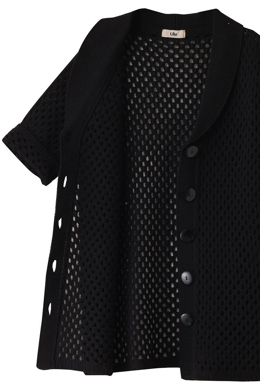【ウーア/Uhr】のメッシュニット ジャケット 人気、トレンドファッション・服の通販 founy(ファニー) 　ファッション　Fashion　レディースファッション　WOMEN　インナー　Inner　カーディガン　Cardigan　キャミソール　Camisole　シアー　Sheer　ショール　Shawl　ジャケット　Jacket　スリーブ　Sleeve　タンク　Tank　メッシュ　Mesh　エレガント 上品　Elegant　夏　Summer　羽織　Haori　other-6|ID: prp329100004394939 ipo3291000000031331364