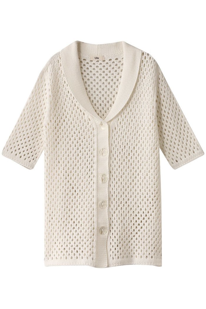 【ウーア/Uhr】のメッシュニット ジャケット インテリア・キッズ・メンズ・レディースファッション・服の通販 founy(ファニー) https://founy.com/ ファッション Fashion レディースファッション Fashion for Women インナー Innerwear カーディガン Cardigan, Knitwear キャミソール Camisole, Spaghetti Strap Top シアー Sheer, See-Through ショール Shawl, Wrap ジャケット Jacket, Outerwear スリーブ Sleeve, Long Sleeve / Short Sleeve タンク Tank Top, Sleeveless Top メッシュ Mesh, Net Fabric エレガント 上品 Elegant 夏 Summer 羽織 Haori, Light Jacket |ID: prp329100004394939 ipo3291000000035552086